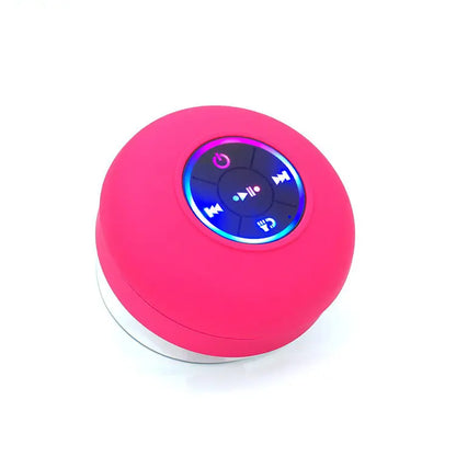 Waterproof Speaker, Portable, Bluetooth, RGB Light, Subwoofer, Rechargeable Wireless Colorful Speaker