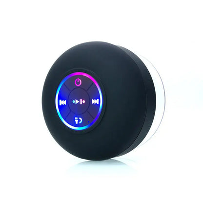 Waterproof Speaker, Portable, Bluetooth, RGB Light, Subwoofer, Rechargeable Wireless Colorful Speaker